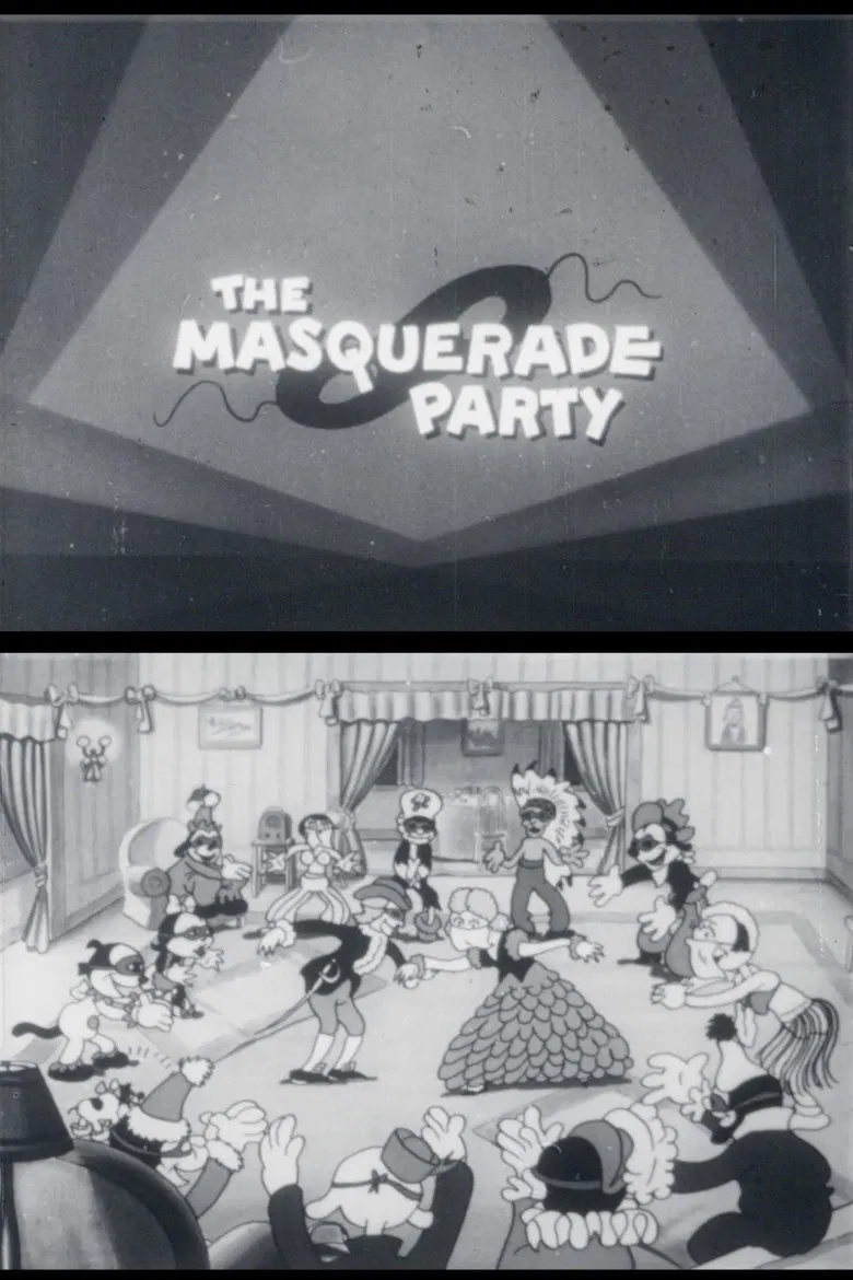 Masquerade Party poster background