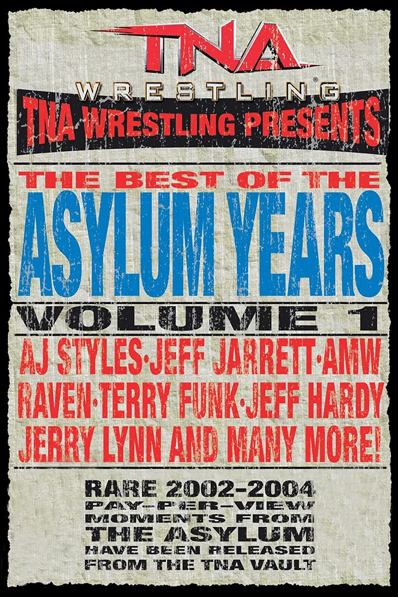 TNA: Best of the Asylum Years, Vol 1 poster background