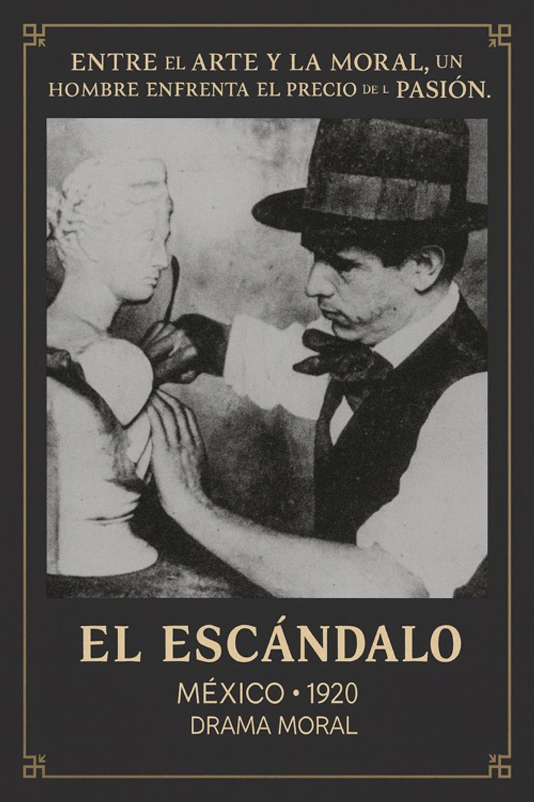 El escándalo poster background