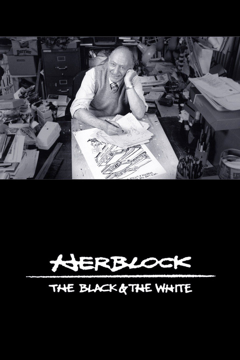 Herblock: The Black & the White poster background