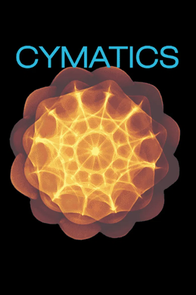 Cymatics: The Healing Nature of Sound poster background