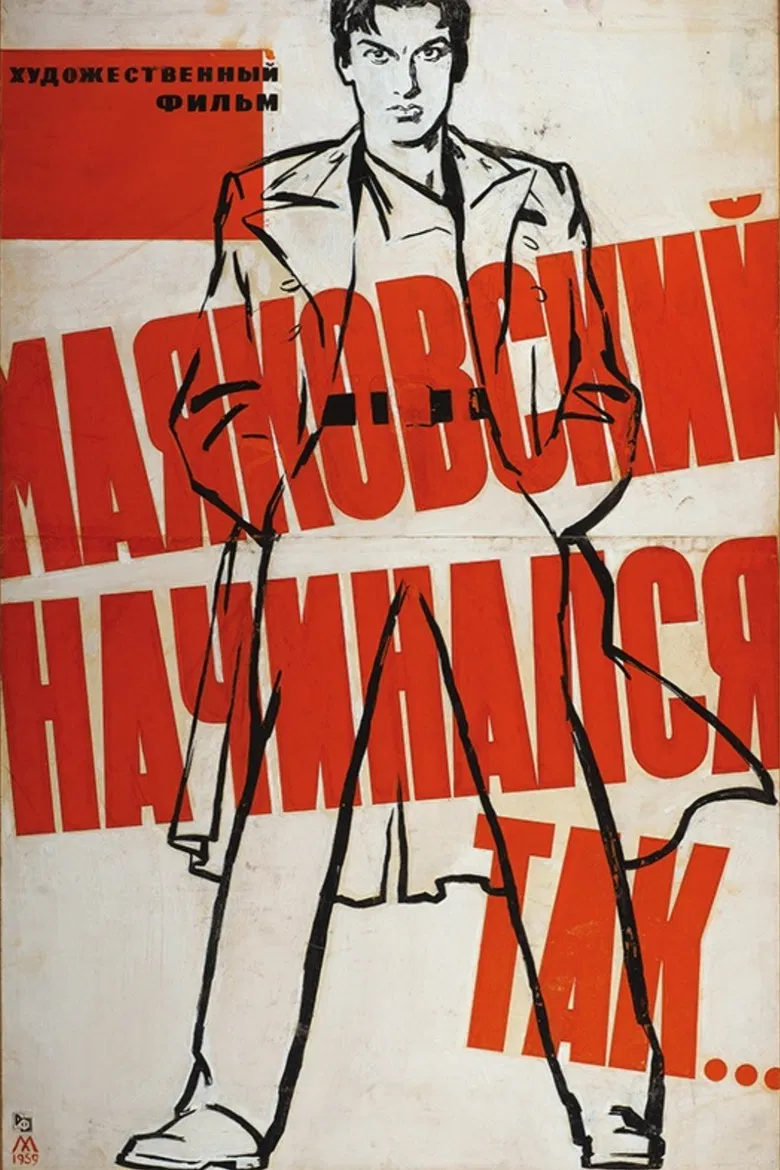 This Is How Mayakovsky Began poster background