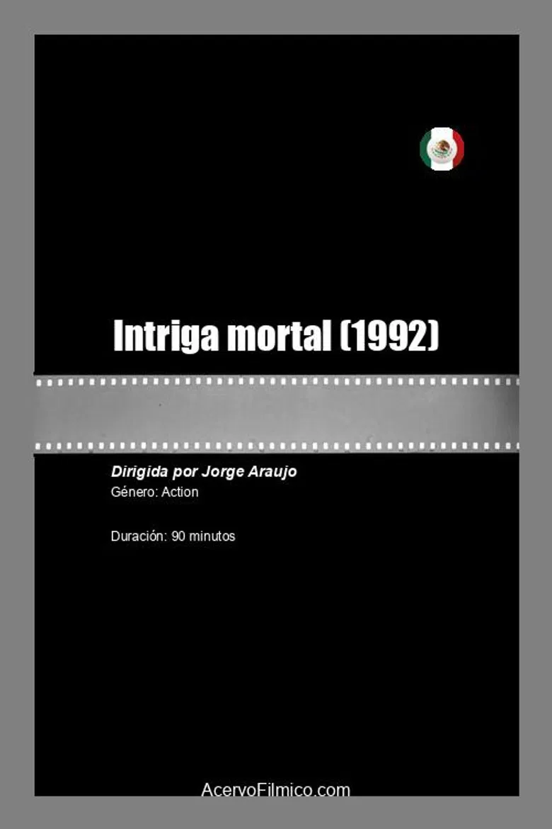 Intriga mortal poster background