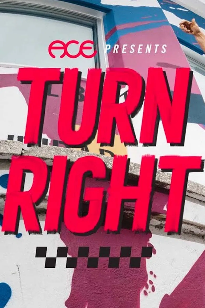 Turn Right poster background