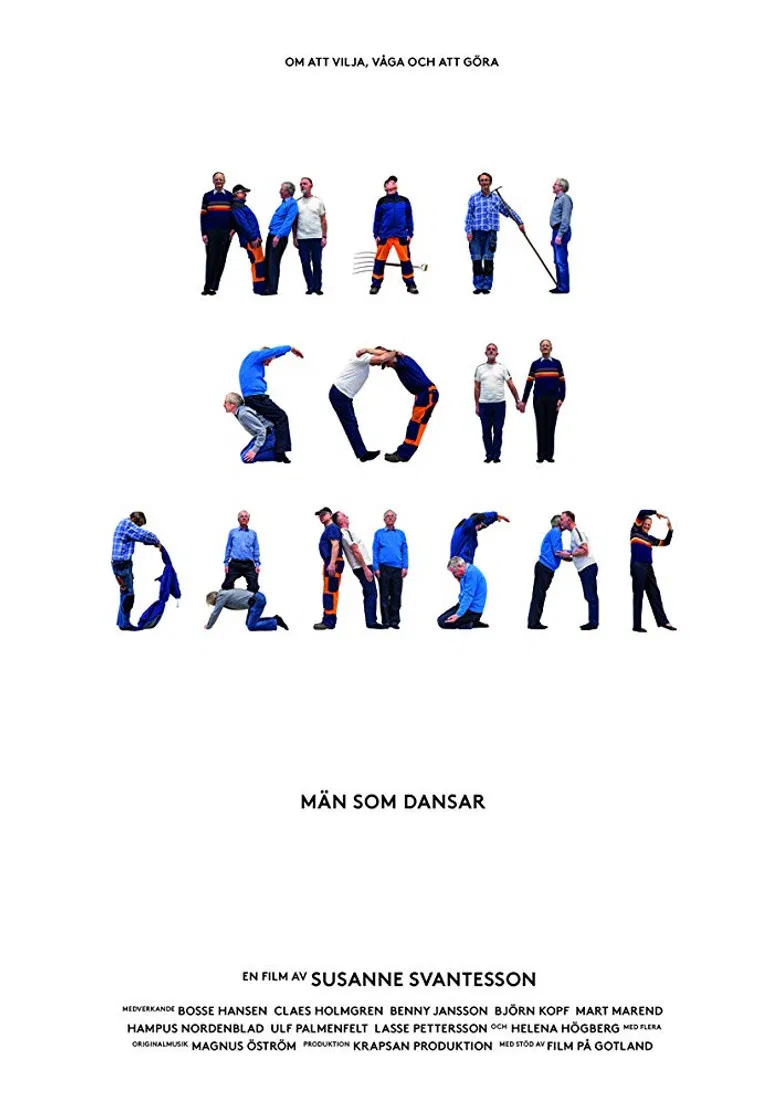 Män som Dansar poster background