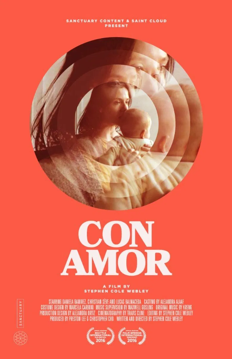 Con Amor poster background