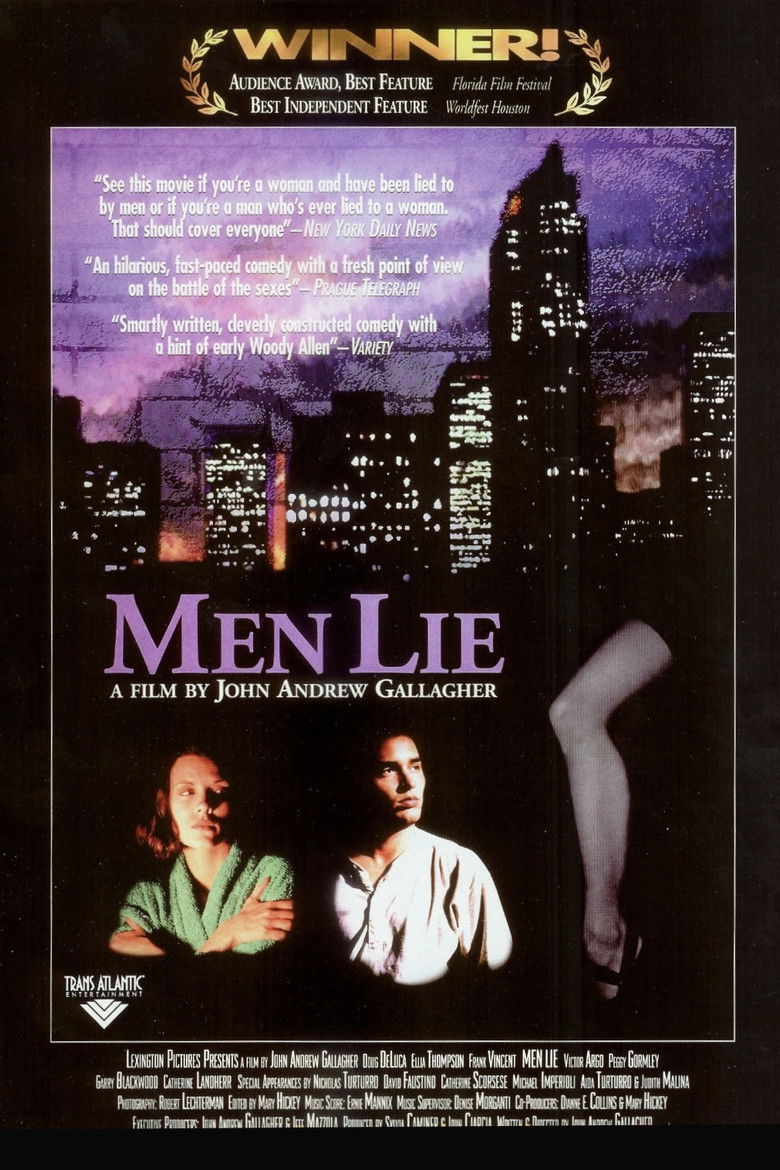 Men Lie poster background