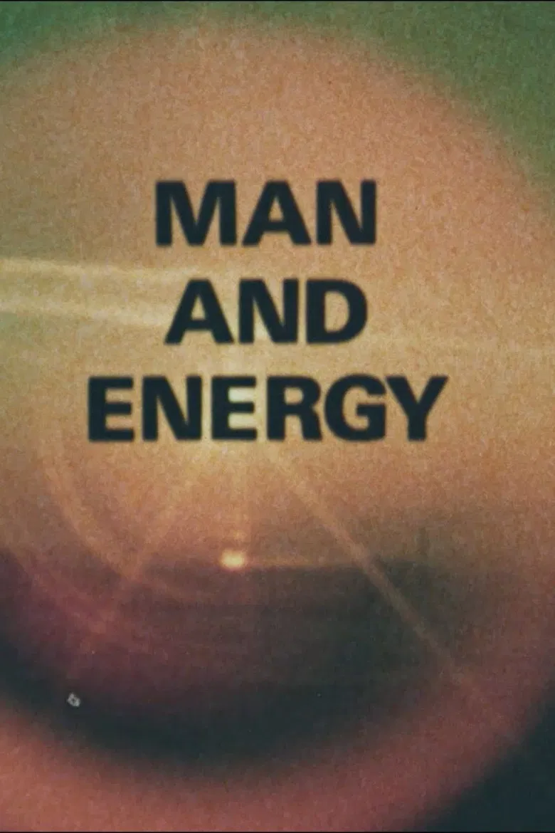 Man and Energy poster background