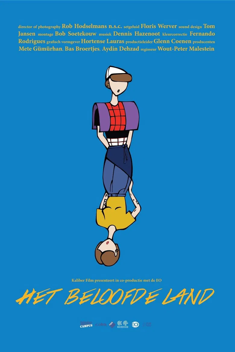 Het beloofde land poster background