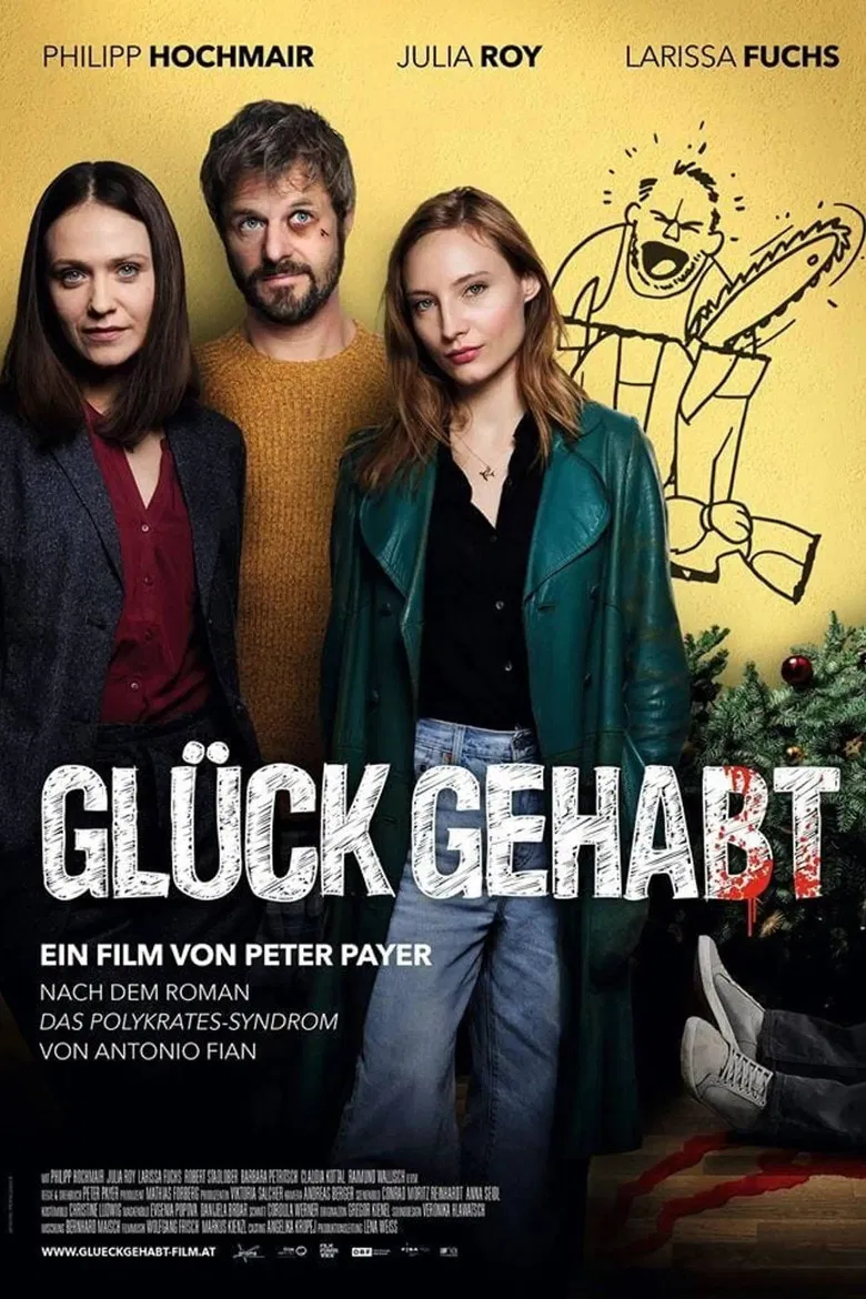 Glück gehabt poster background