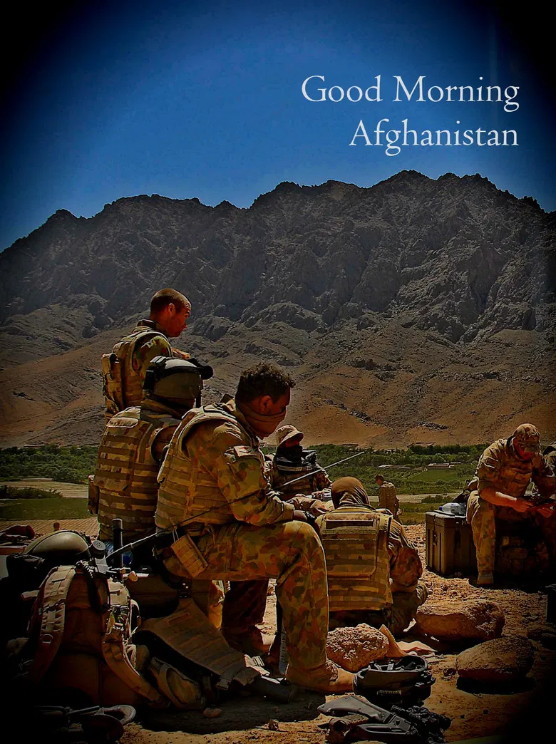 Good Morning Afghanistan poster background