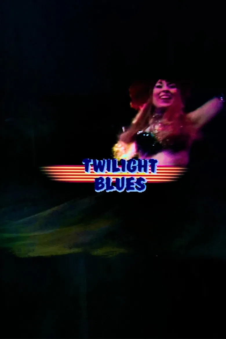 Twilight Blues poster background