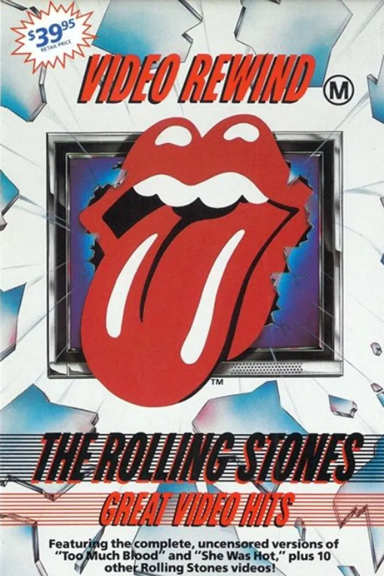 Video Rewind: The Rolling Stones' Great Video Hits poster background