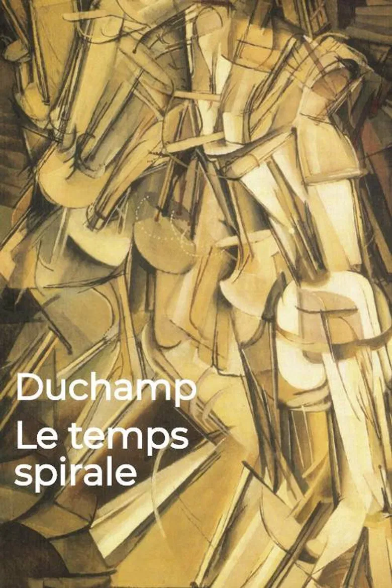 Duchamp. Le temps spirale poster background