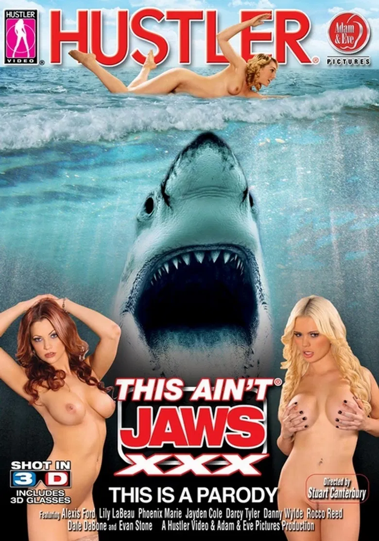 This Ain't Jaws XXX poster background