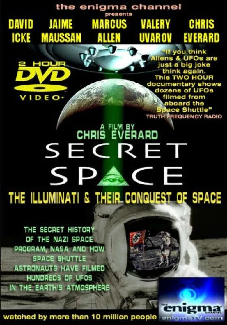Secret Space I: The Illuminati's Conquest of Space poster background