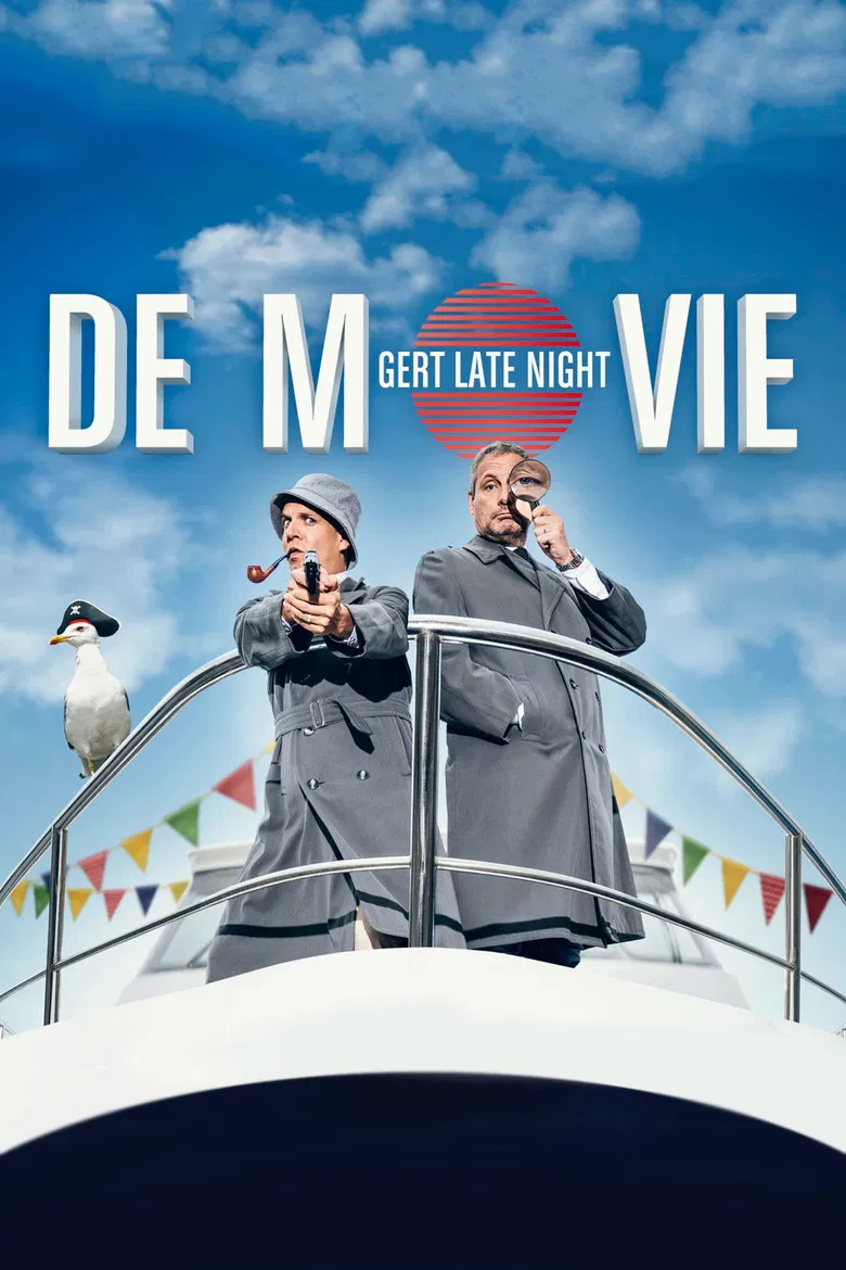 Gert Late Night - De Movie poster background