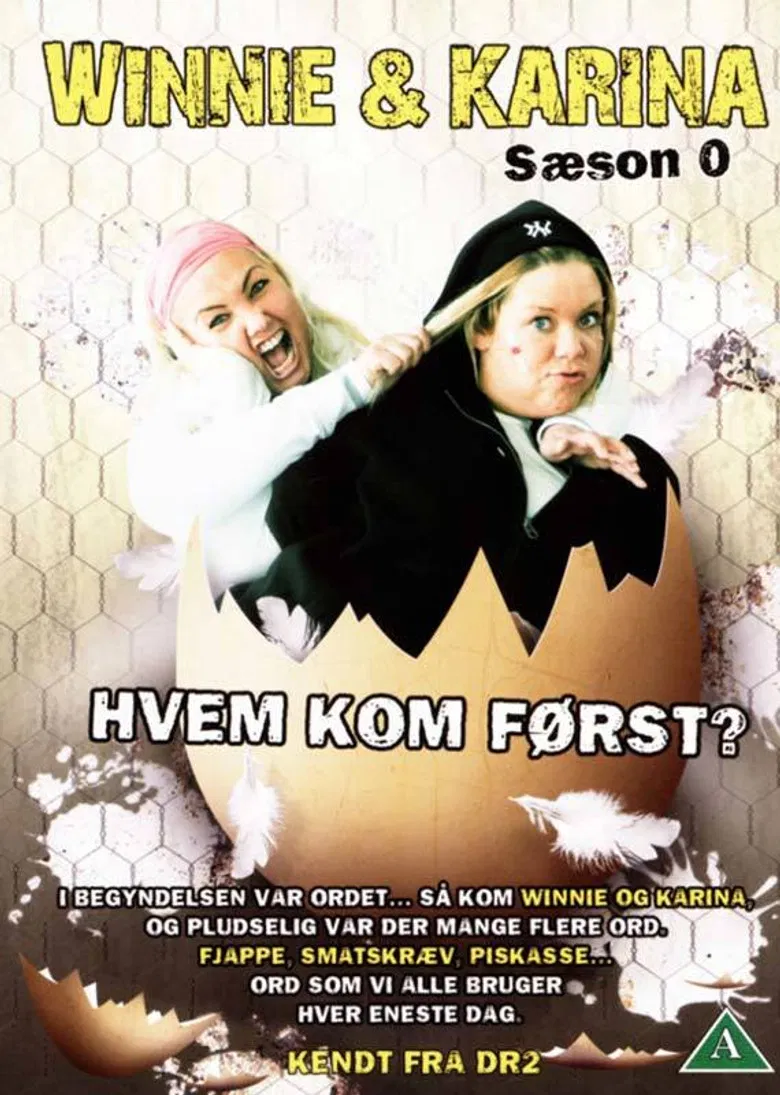 Winnie & Karina - hvem kom først? poster background