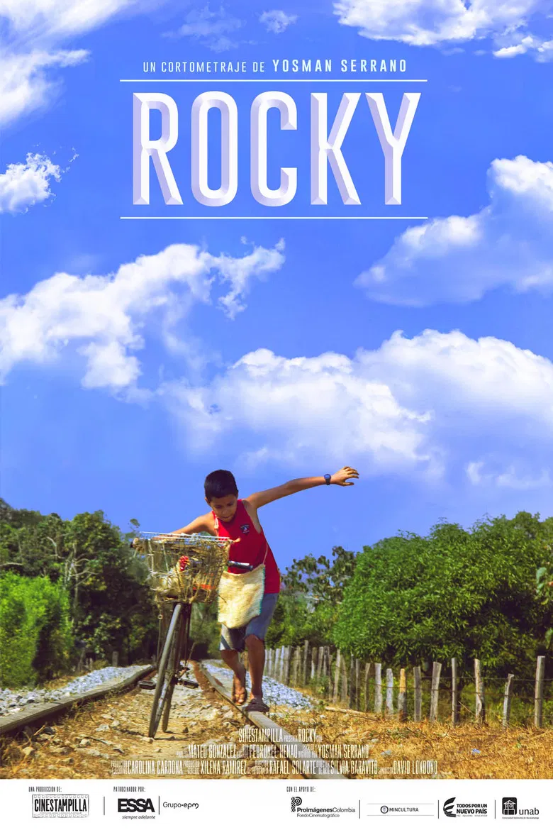 Rocky poster background
