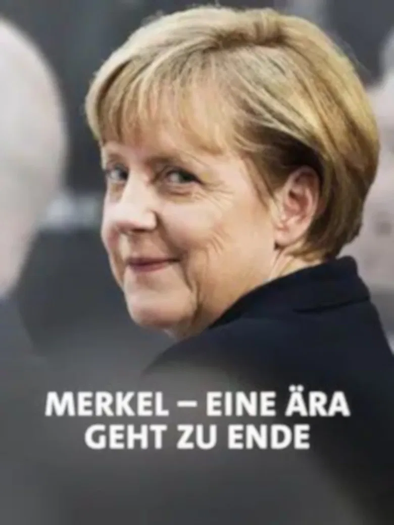Merkel-Jahre - Am Ende einer Ära poster background