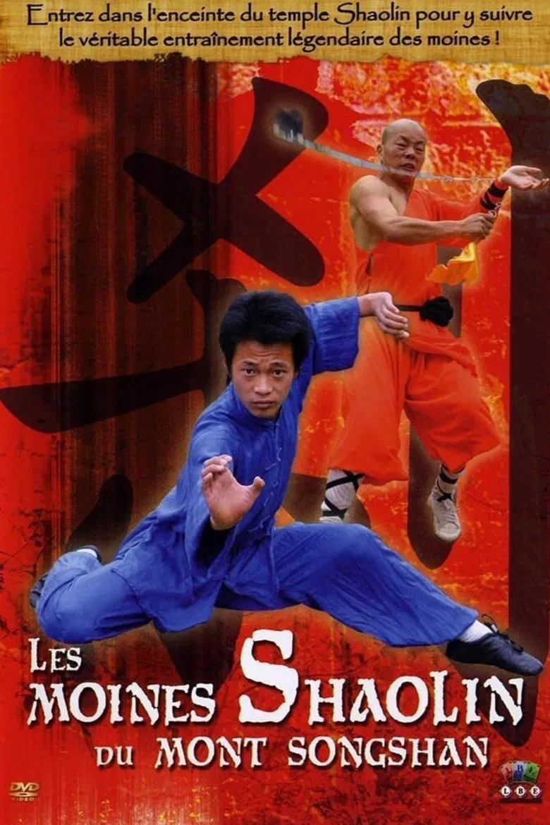 Les moines Shaolin du Mont Songshan poster background