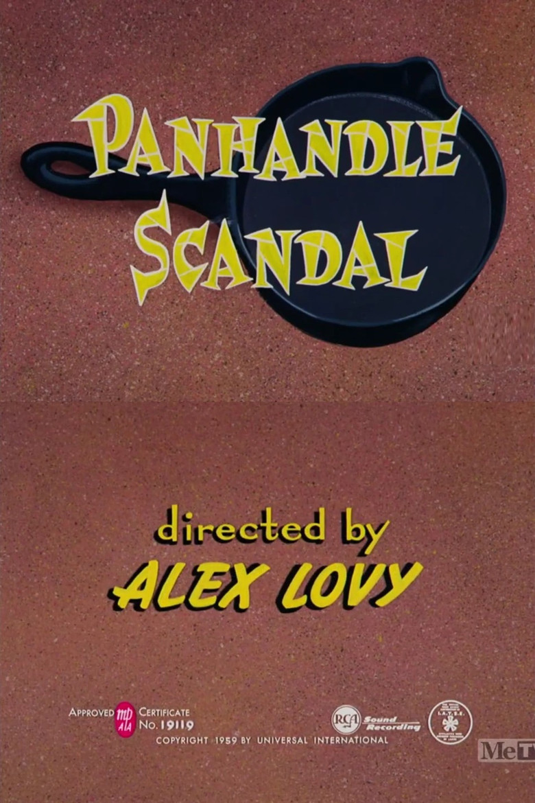 Panhandle Scandal poster background