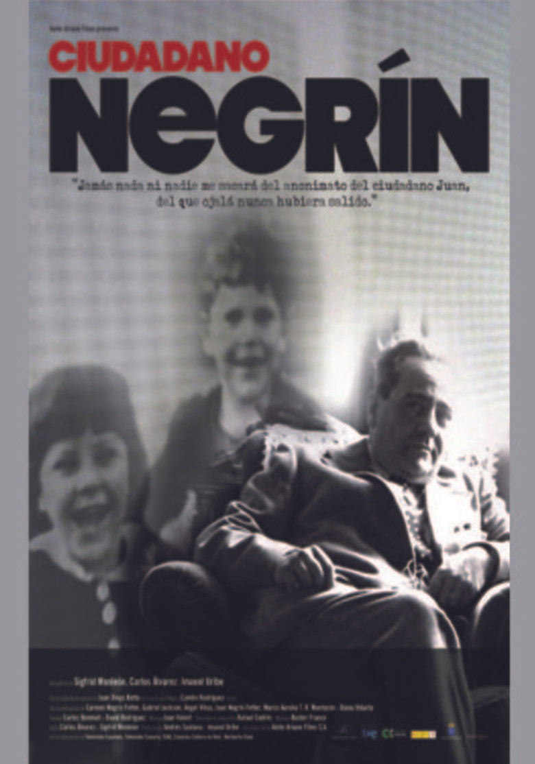 Ciudadano Negrín poster background