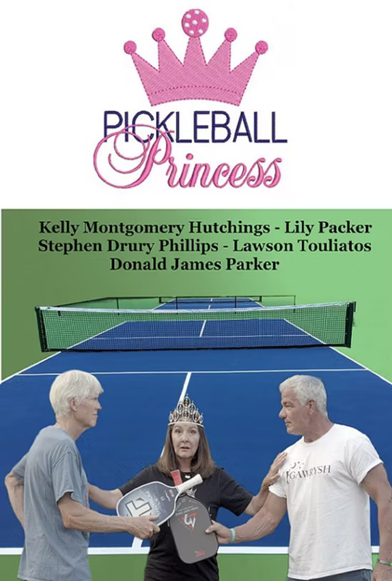Pickleball Princess poster background