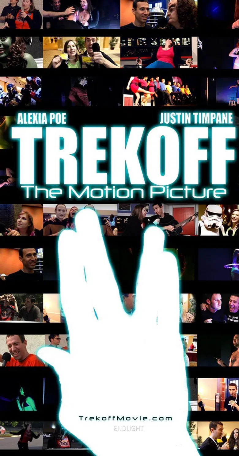 Trekoff: The Motion Picture poster background