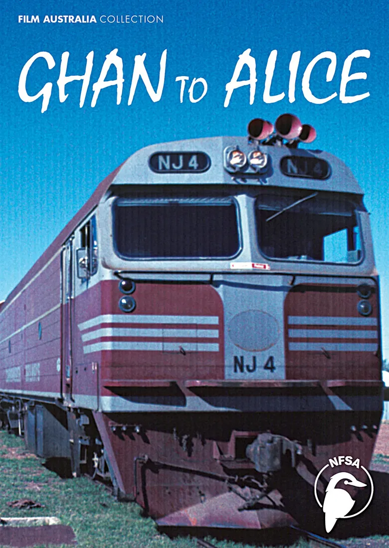 Ghan to Alice poster background
