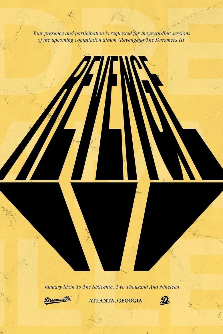 Dreamville Presents: REVENGE poster background