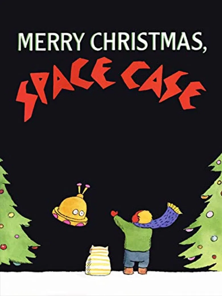 Merry Christmas Space Case poster background