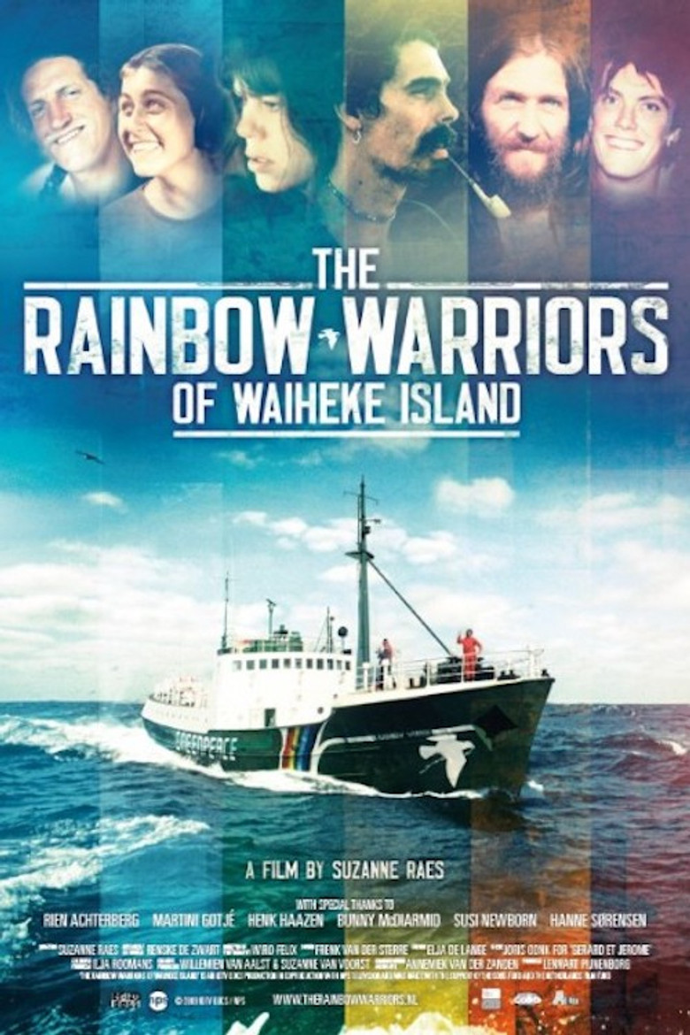The Rainbow Warriors of Waiheke Island poster background