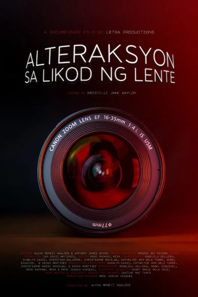 Alteraksyon: Sa Likod ng Lente poster background