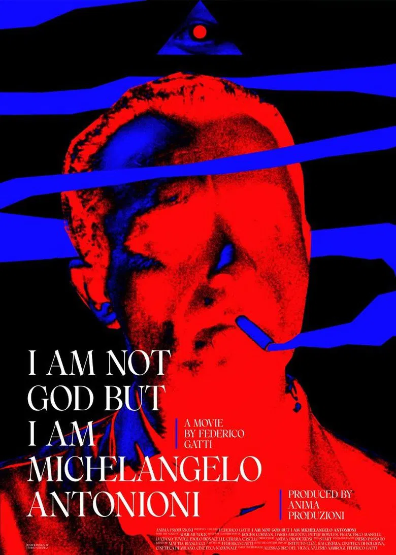 I Am Not God But I Am Michelangelo Antonioni poster background