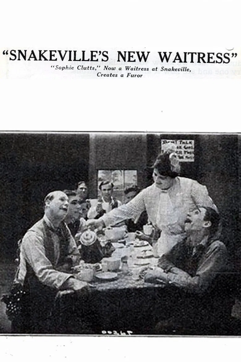 Snakeville's New Waitress poster background