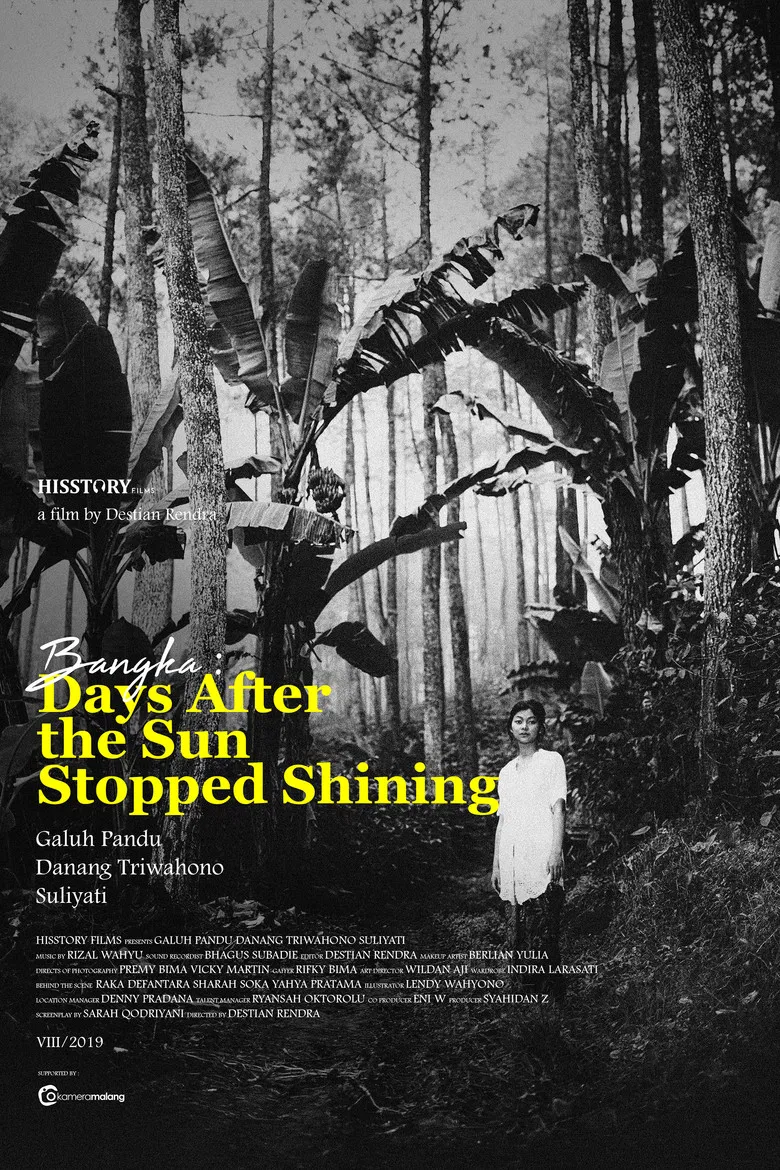 Bangka: Days After The Sun Stopped Shining poster background
