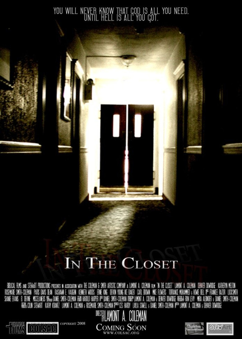 In the Closet poster background