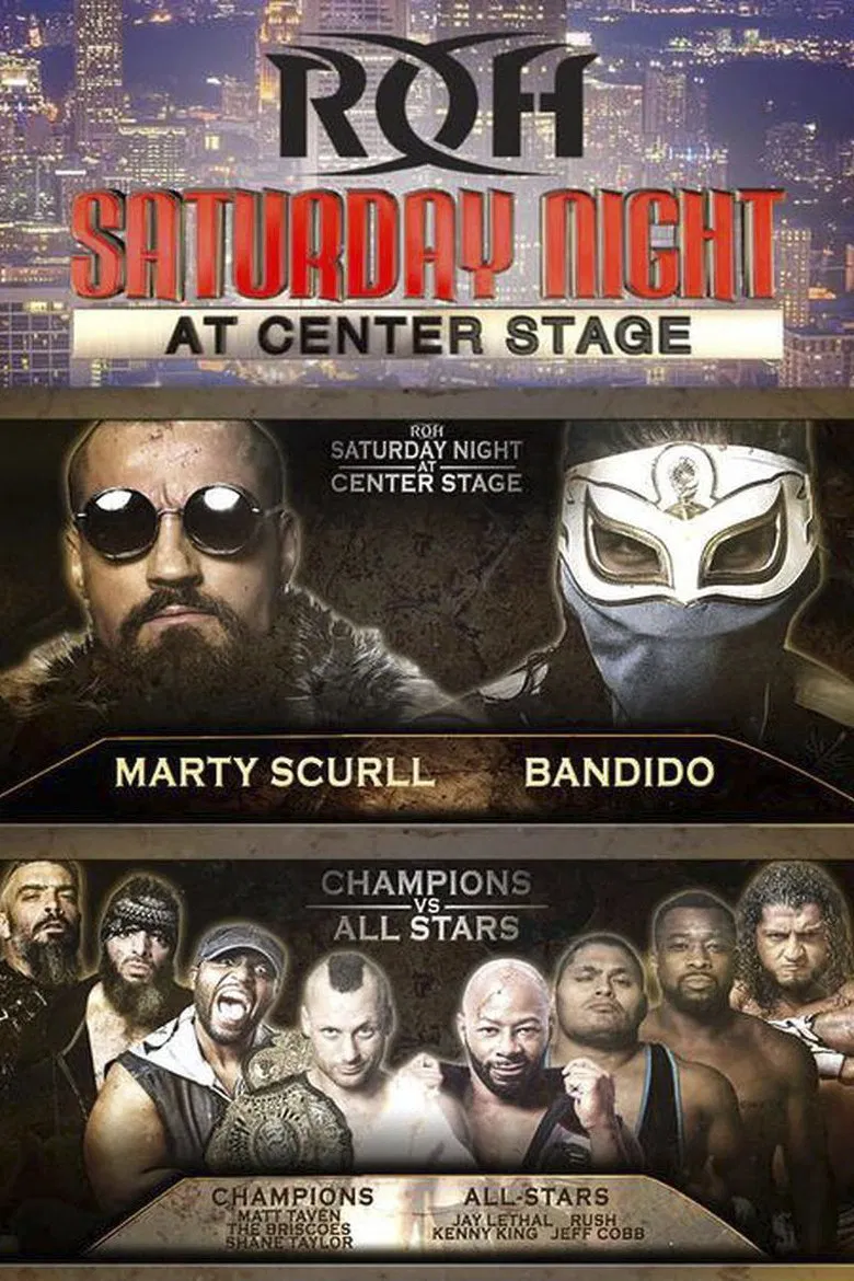 ROH: Saturday Night At Center Stage poster background