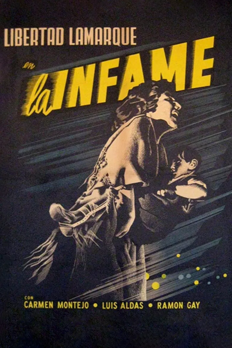 La infame poster background