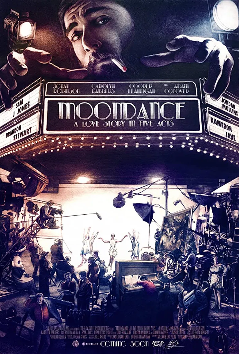 Moondance poster background
