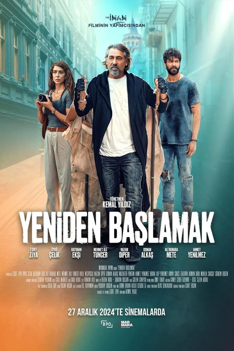 Yeniden Başlamak poster background