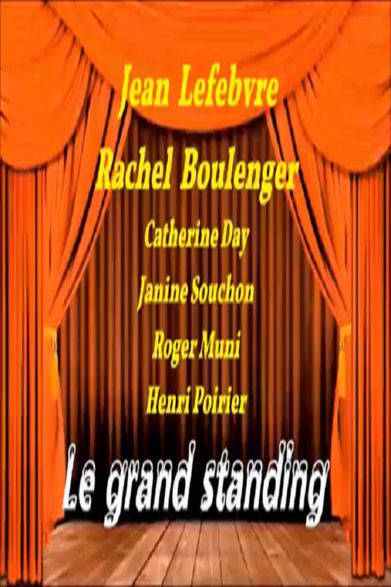 Le grand standing poster background