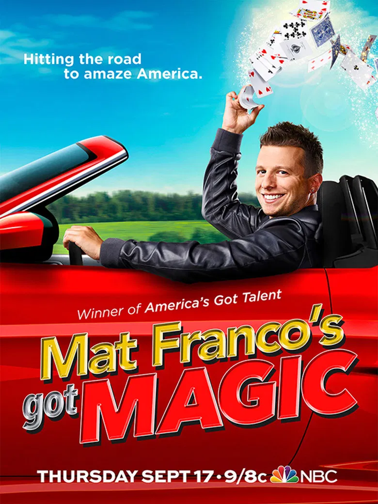 Mat Franco's Got Magic poster background