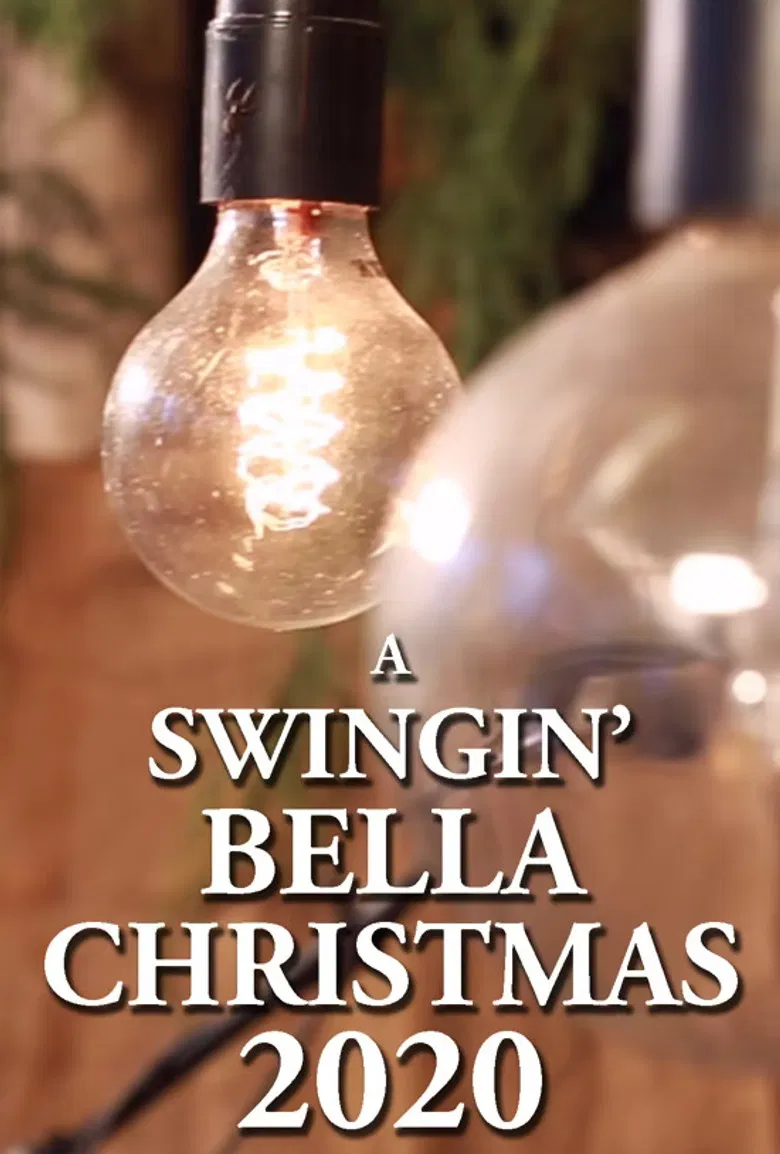 A Swingin' Bella Christmas 2020 poster background