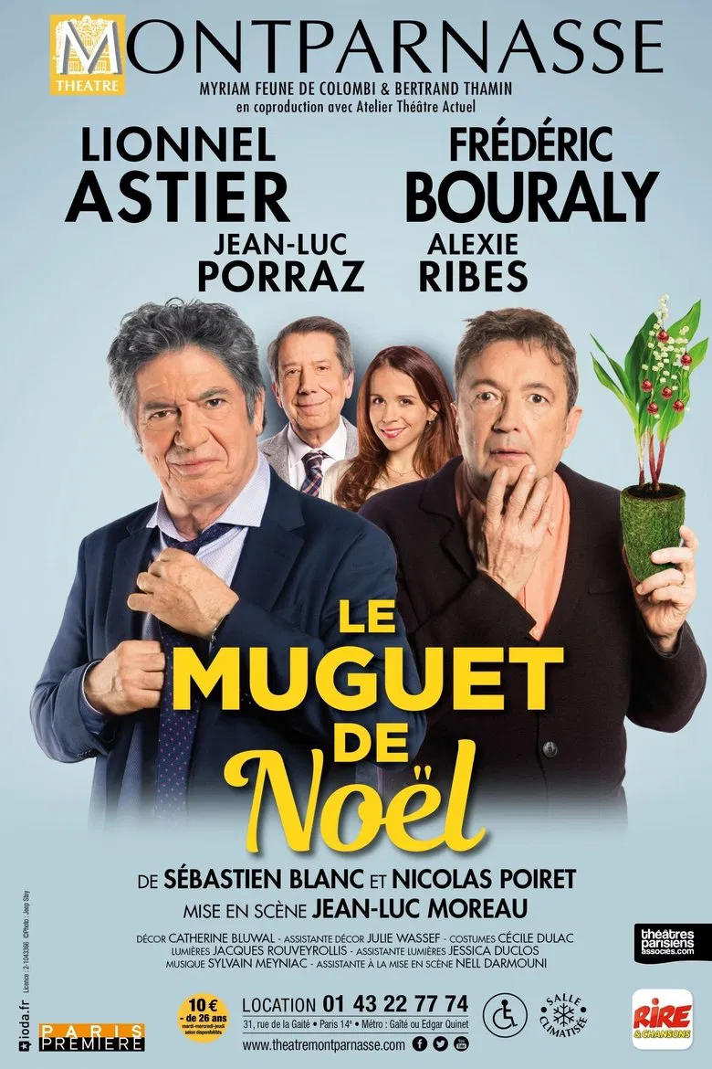 Le muguet de Noël poster background