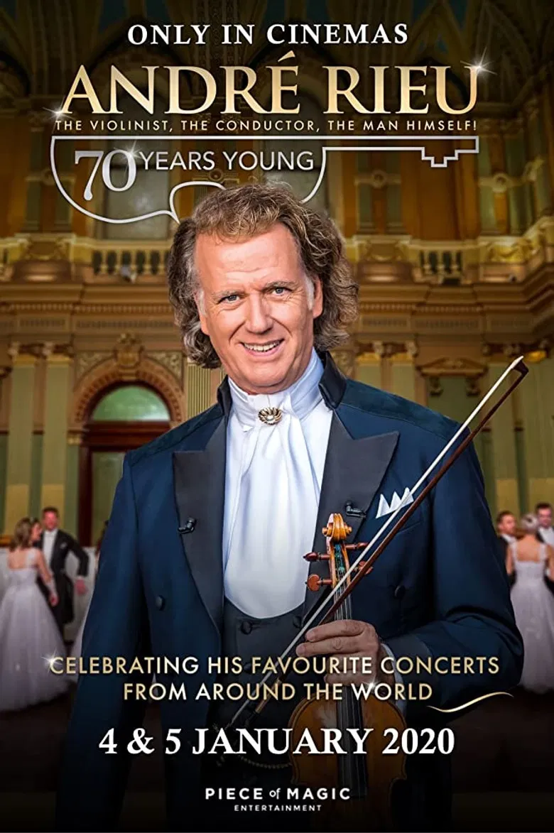 André Rieu - 70 Years Young poster background