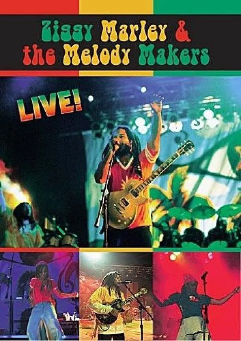 Ziggy Marley & the Melody Makers: Live! poster background