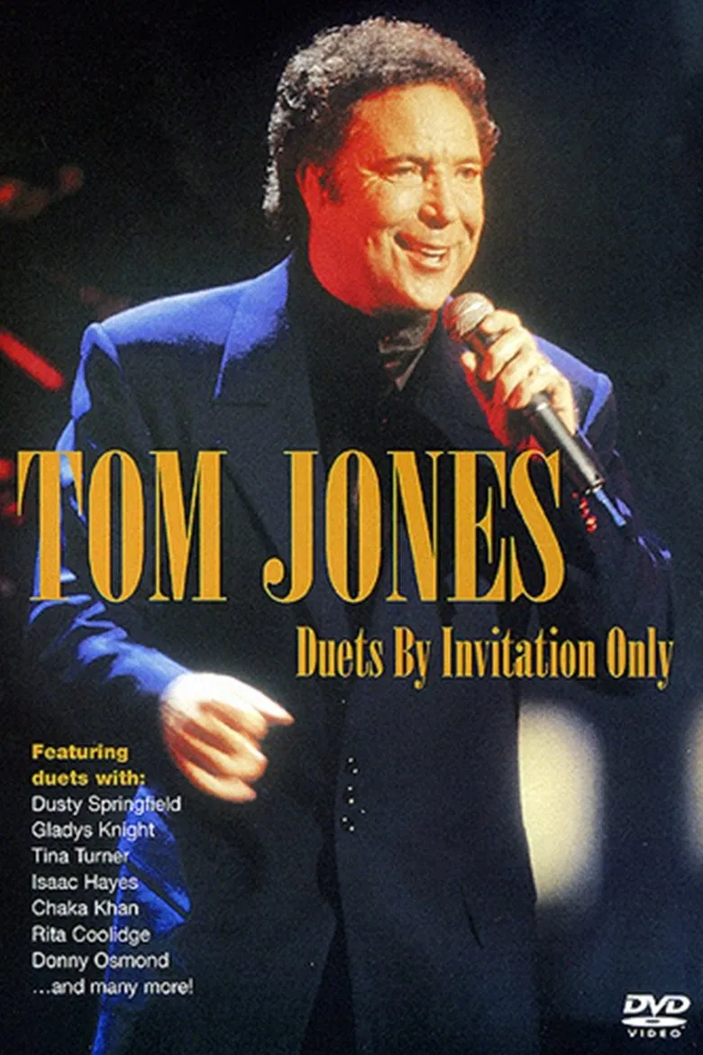 Tom Jones | Duets by Invitation Only poster background