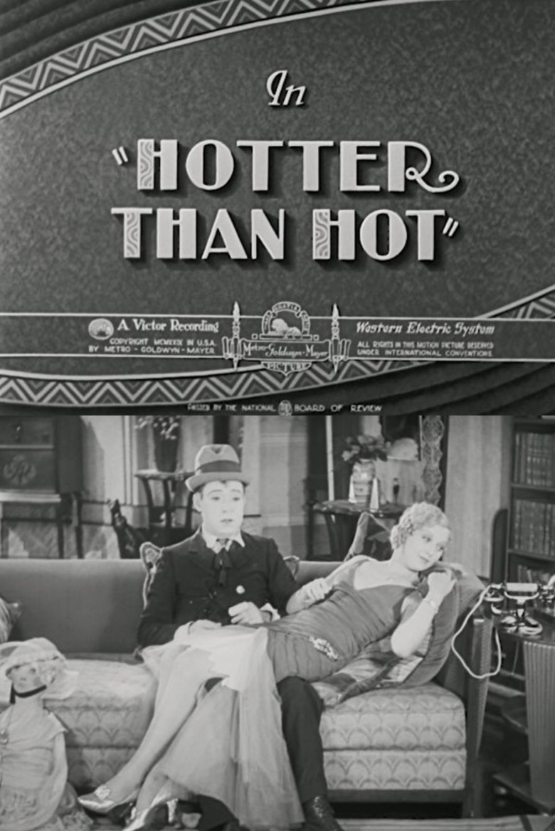 Hotter Than Hot poster background